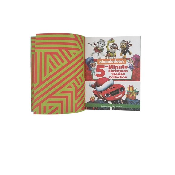 Nickelodeon 5 Minute Christmas Stories Hardcover Random House Great Book! - Picture 3 of 6